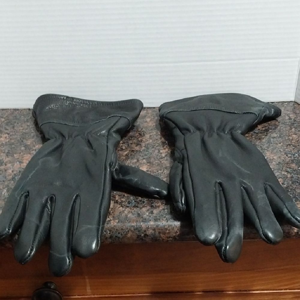 Unlisted Dark Leather Men's Gloves